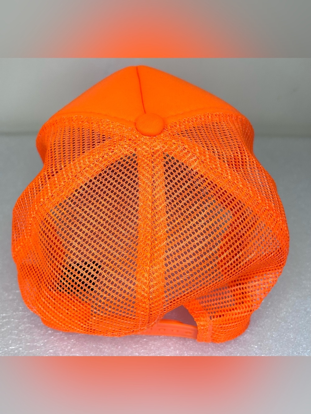 R13 Orange Trucker Hat adjustable Snap back EUC - Picture 3 of 8